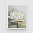 Stunning Lotus Flower Abstract Canvas for Modern Interiors 3 : 4 Vertical New Premium Wall Art Canvas by MeriDeewar