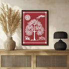 Stunning Warli Art Painting - Traditional Beauty for Your Walls 3 : 4 Vertical New Premium Wall Art Canvas by MeriDeewar