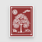 Stunning Warli Art Painting - Traditional Beauty for Your Walls 3 : 4 Vertical New Premium Wall Art Canvas by MeriDeewar