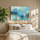 "Submerged Depths" Modern Abstract Underwater Giclée Print | Wall Art 3 : 4 Horizontal New Premium Wall Art Canvas by MeriDeewar