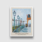 Terrace And Observation Deck Painting by Vincent van Gogh 3 : 4 Vertical New Premium Wall Art Canvas by MeriDeewar