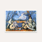 The Bathers by Paul Cézanne | Classic Nature Painting for Living Room | Giclée Fine Art Print 3 : 2 Horizontal Premium Wall Art Canvas by MeriDeewar
