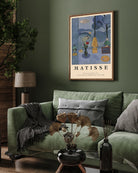 The Blue Window Painting by Henri Matisse 3 : 4 Vertical New Premium Wall Art Canvas by MeriDeewar