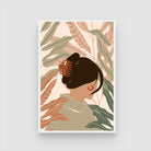 The Calm - A Modern Bohemian wall art 2 : 3 Vertical Premium Wall Art Canvas by MeriDeewar