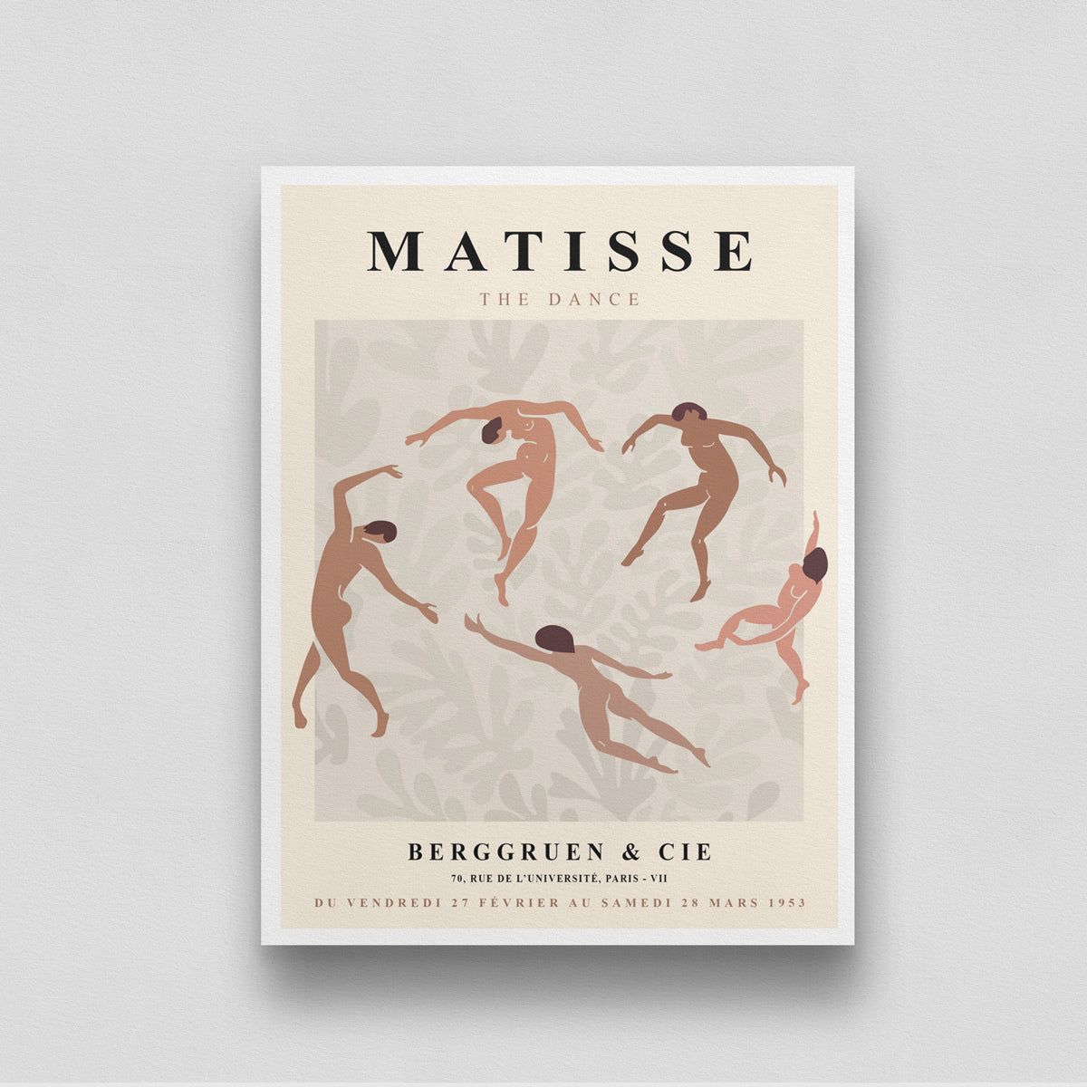 The Dance Painting by Henri Matisse 3 : 4 Vertical New Premium Wall Art Canvas by MeriDeewar