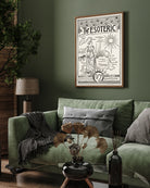The Esoteric/ ancient boston Poster 3 : 4 Vertical New Premium Wall Art Canvas by MeriDeewar
