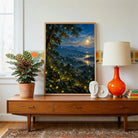 The Firefly Forest | Moonlit Western Ghats Night Gallery Wrap Canvas Curate Pinewood Premium Wall Art Canvas by MeriDeewar