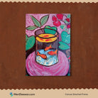 The Gold Fish Colorful Painting by Henri Matisse 3 : 4 Vertical New Premium Wall Art Canvas by MeriDeewar