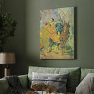 The Good Samaritan Van Gogh Painting for Living Room | Religious Wall Art | Giclée Print 3 : 4 Vertical Premium Wall Art Canvas by MeriDeewar
