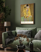 The Kiss by Gustav Klimt 3 : 4 Vertical New Premium Wall Art Canvas by MeriDeewar