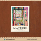 The Open Window Painting by Henri Matisse 3 : 4 Vertical New Premium Wall Art Canvas by MeriDeewar