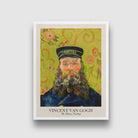 The Postman Painting by Vincent van Gogh 3 : 4 Vertical New Premium Wall Art Canvas by MeriDeewar