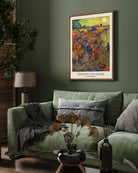 The Red Vineyard Painting by Vincent van Gogh 3 : 4 Vertical New Premium Wall Art Canvas by MeriDeewar