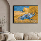 The Siesta Van Gogh Painting for Living Room | Calming Scenery Wall Art | Giclée Print 4 : 3 Horizontal Premium Wall Art Canvas by MeriDeewar