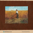 The Veteran in A Field by Winslow Homer 3 : 4 Horizontal New Premium Wall Art Canvas by MeriDeewar