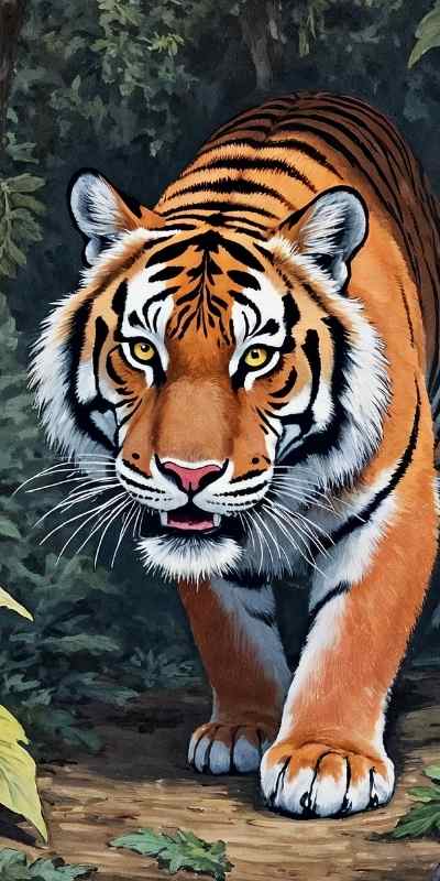 Tiger Paintings