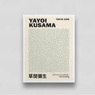 Tokyo Sage Green painting by Yayoi Kusama 3 : 4 Vertical New Premium Wall Art Canvas by MeriDeewar