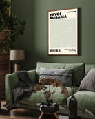 Tokyo Sage Green painting by Yayoi Kusama 3 : 4 Vertical New Premium Wall Art Canvas by MeriDeewar