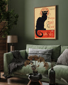 Tournee Du Chat Noir Black Cat Poster 3 : 4 Vertical New Premium Wall Art Canvas by MeriDeewar