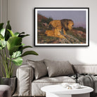 Twilight Watch – Guardians of the Wild 2 : 3 Horizontal Premium Wall Art Canvas by MeriDeewar