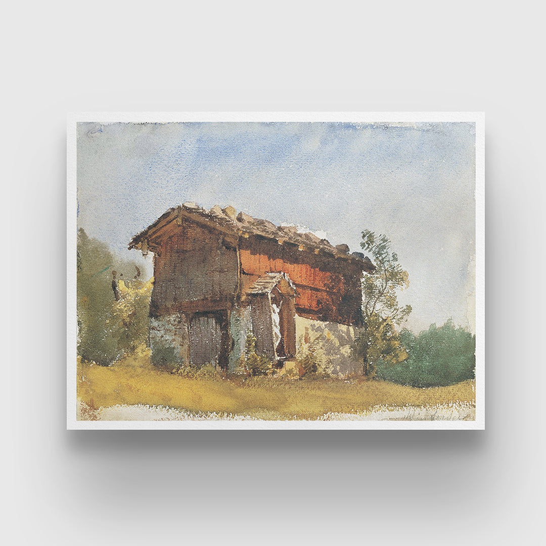 Tyrolean Shrine Painting by John Singer Sargent 3 : 4 Horizontal New Premium Wall Art Canvas by MeriDeewar