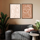Unique Abstract Wall Art – Modern Design for Any Room Walls Premium Wall Art Canvas by MeriDeewar