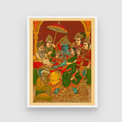 Uttara Rama Charitra The Assembly Of Rama 3 : 4 Vertical New Premium Wall Art Canvas by MeriDeewar