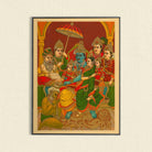 Uttara Rama Charitra The Assembly Of Rama 3 : 4 Vertical New Premium Wall Art Canvas by MeriDeewar