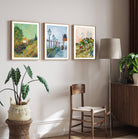 Van Gogh Gallery Wall Set Of 3 Walls Premium Wall Art Canvas by MeriDeewar