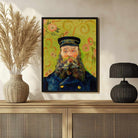 Van Gogh Postman Portrait Painting for Living Room | Joseph Roulin Wall Art | MeriDeewar 3 : 4 Vertical Premium Wall Art Canvas by MeriDeewar