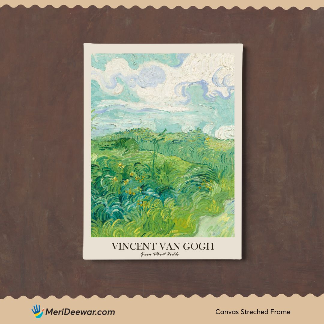 Van Gogh Vintage Gallery Wall Set of 3 Walls Premium Wall Art Canvas by MeriDeewar