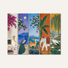 Vanya | Indian Heritage Set of 5 Canvas Panels Curate Premium Wall Art Canvas by MeriDeewar