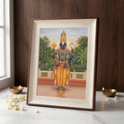 Venkateswara | Lord Balaji Tirupati Vertical Framed Art Curate Premium Wall Art Canvas by MeriDeewar
