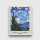 Vincent Van Gogh Night Scene Set Of 3 Walls Premium Wall Art Canvas by MeriDeewar