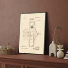 Vintage 1906 Wright Brothers Flying Machine Patent Print | Vertical  Framed Wall Art 2 : 3 Vertical Premium Wall Art Canvas by MeriDeewar