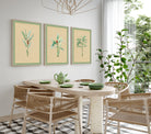 Vintage Banana Leaf Walls Premium Wall Art Canvas by MeriDeewar