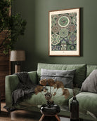 Vintage Lithographs 'L'ornement Polychrome' Poster 3 : 4 Vertical New Premium Wall Art Canvas by MeriDeewar