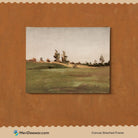 Vintage Spring Landscape Painting 3 : 4 Horizontal New Premium Wall Art Canvas by MeriDeewar