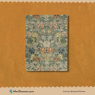Vintage Textile Art Rug Pattern 3 : 4 Vertical New Premium Wall Art Canvas by MeriDeewar