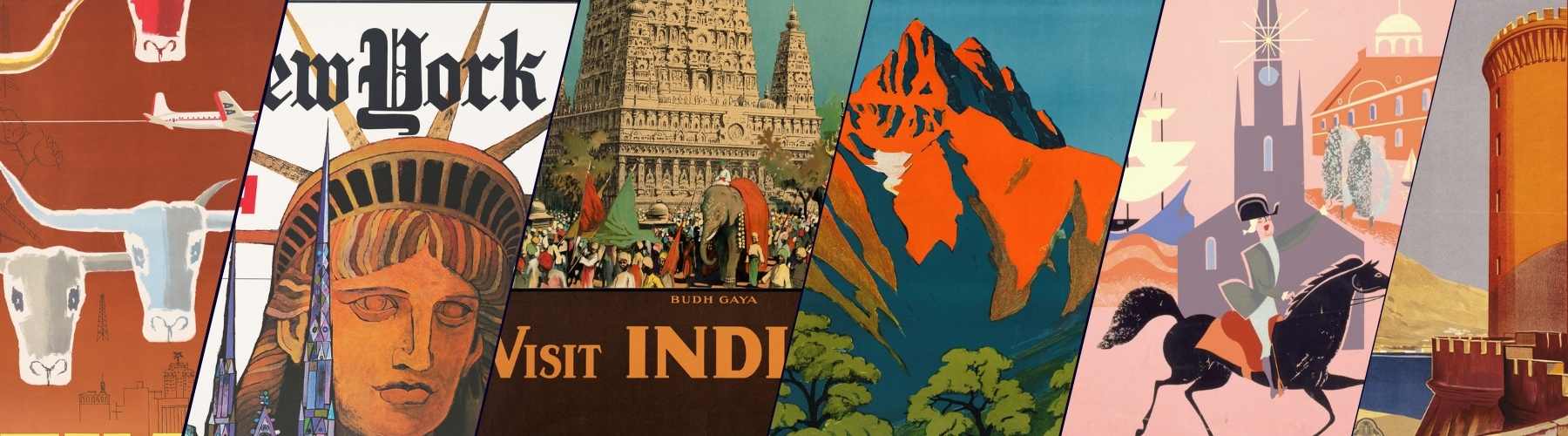 Vintage Travel Art