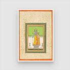 Vishnu & Lakshmi Traditional Painting 2 : 3 Vertical Premium Wall Art Canvas by MeriDeewar