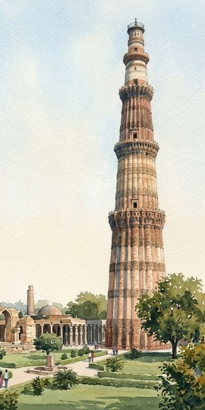 Watercoloured Cities Paintings