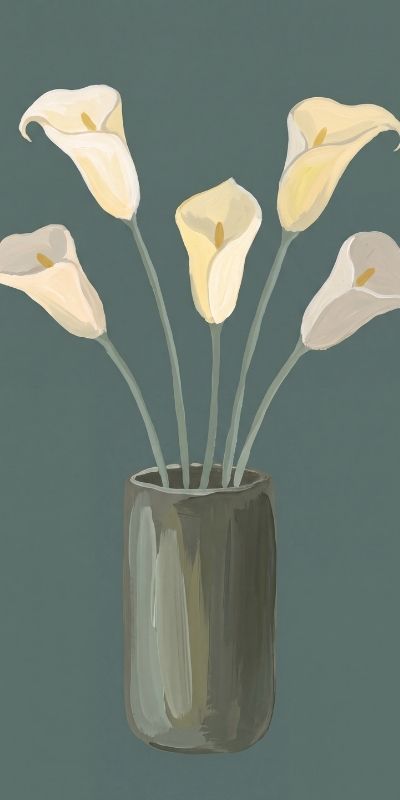 Modern Floral Paintings
