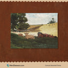 Warm Afternoon Paiting by Winslow Homer 3 : 4 Horizontal New Premium Wall Art Canvas by MeriDeewar