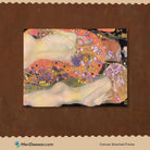 water serpents Painting gustav klimt 3 : 4 Horizontal New Premium Wall Art Canvas by MeriDeewar