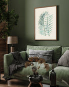 Watercolor Leaf Poster 3 : 4 Vertical New Premium Wall Art Canvas by MeriDeewar