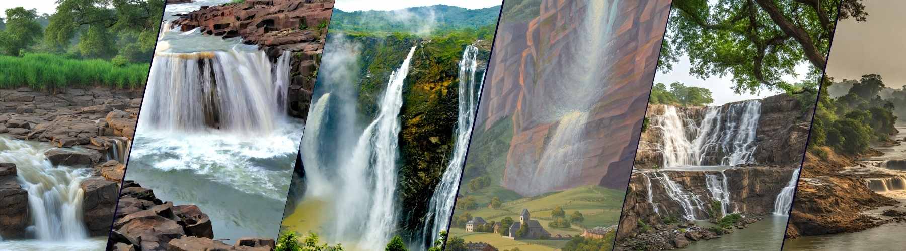 Waterfall Paintings