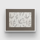 white plants sketch Art 3 : 4 Horizontal New Premium Wall Art Canvas by MeriDeewar