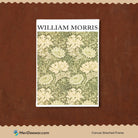 William Morris Flower Pattern 3 : 4 Vertical New Premium Wall Art Canvas by MeriDeewar