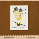 With the Compliments of the Season Poster by Henry Lyman Sayen 3 : 4 Vertical New Premium Wall Art Canvas by MeriDeewar